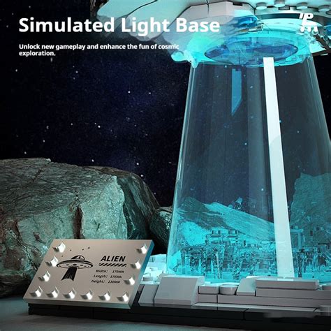 UFO Universe Alien Spaceship Building Blocks Toy Set – Sociable Weaver Nest