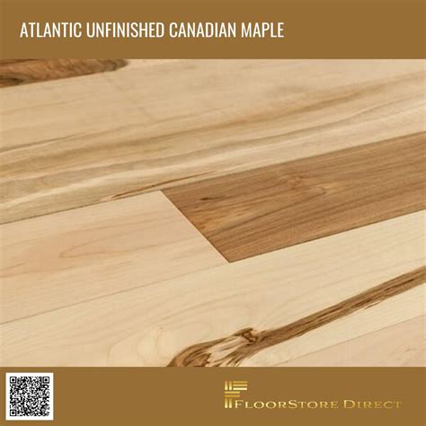 Unfinished Maple Wood