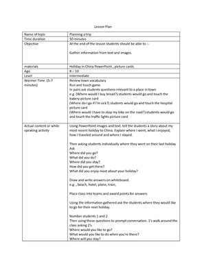 Tesol Module 1 Assignments - TESOL Module 1 Assignment Question A ...