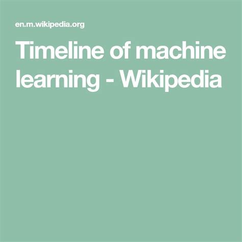 Machine Learning Historia 的图像结果
