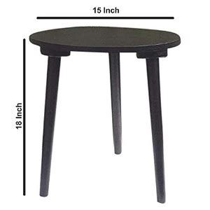 AR Handicrafts™, Wooden Round Shape Coffee Table for Home Living Room ...