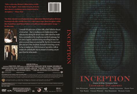 Image result for Inception DVD
