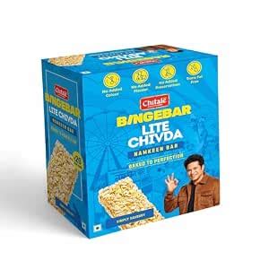 Chitale Bingebar Lite Chivda 100g (5 Bars x 20g Each) : Amazon.in ...