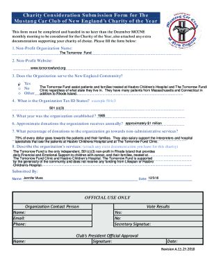 Fillable Online Charity Forms - Form TemplatesJotform Fax Email Print ...