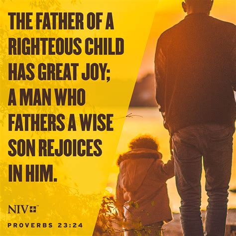 NIV Verse of the Day: Proverbs 23:24