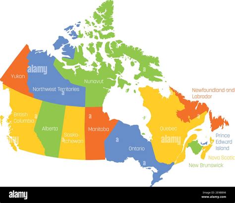 Map Of Canada Provinces