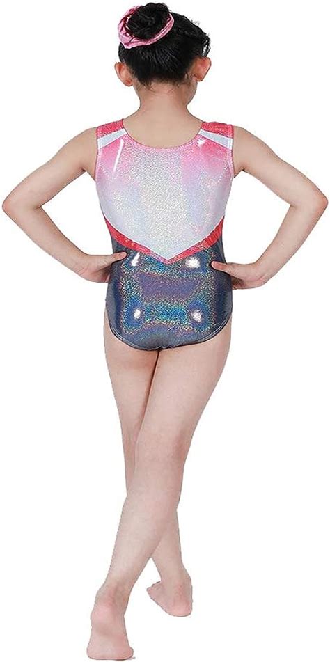 Buy ZIZI Gymnastics Leotards for Girls One-piece Sparkle Colorful ...