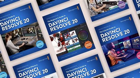 Blackmagic Publishes Free DaVinci Resolve 20 Training Books - Y.M ...