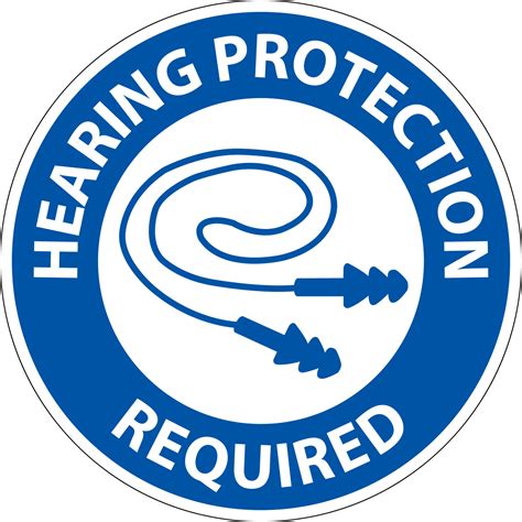 Image result for Hearing Protection Signage