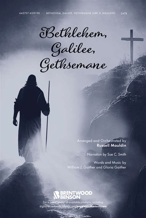 Bethlehem, Galilee, Gethsemane