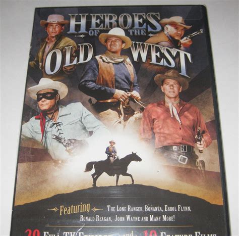 Heroes of the Old West DVD Old Stock John Wayne Ronald Reagan - Etsy