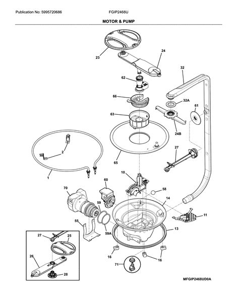 Official Frigidaire FGIP2468UF0A dishwasher parts | Sears PartsDirect
