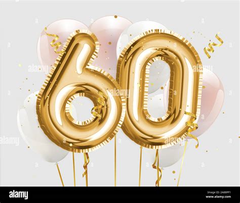 60th anniversary gold hi-res stock photography and images - Alamy