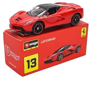 Bburago 1:64 Scale Ferrari Series Model Collection Race Diecast Metal ...