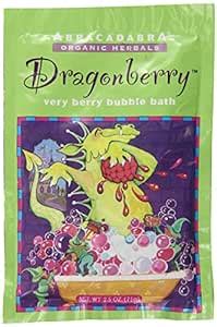 Abracadabra Organic Herbals Bubble Bath, Dragonberry Very Berry, 2.5 ...