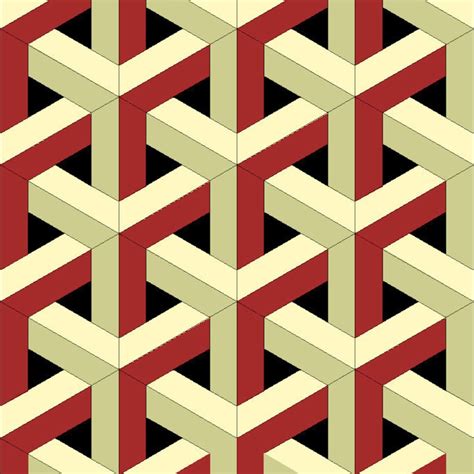 Image result for Escher Quilt Pattern