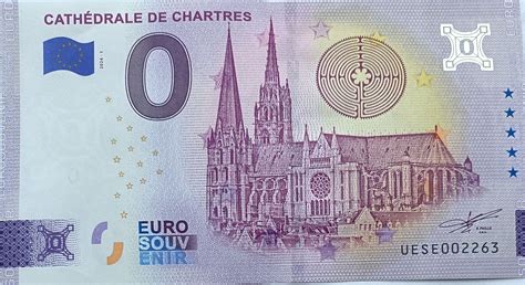 0 Euro - Cathédrale de Chartres - France - Numista