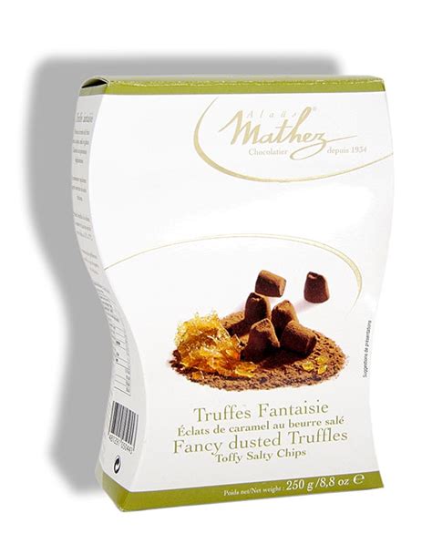 Confiteria de trufa - pralines, Mathez, con caramelo - crujiente, 250 ...