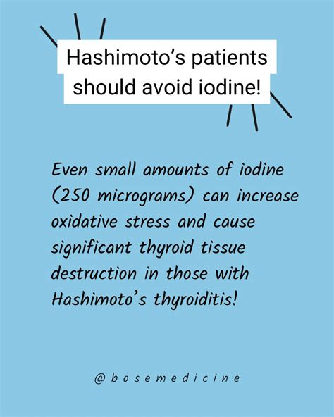 If you have Hashimoto’s thyroiditis and have not been watching your iodine intake, this may be ...