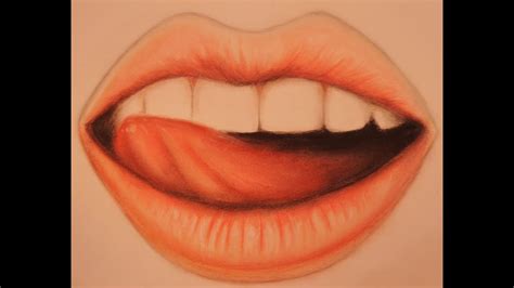 Image result for Realistic Lips Drawing