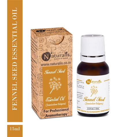 Fennel Seed Essential Oil by Naturalis - Pure & Natural