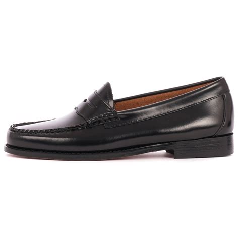 Bass Weejuns Womens Penny Loafer | Black Leather | BA41010000