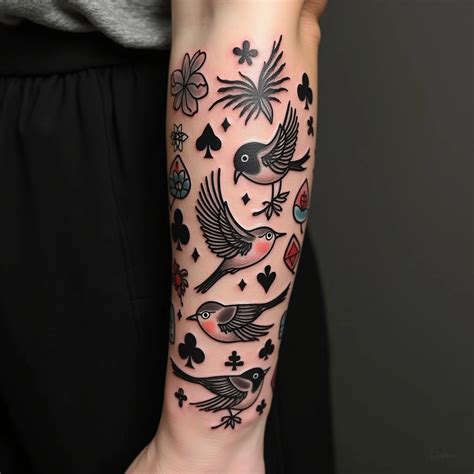 Patchwork Traditional Tattoo Collection - TattoosTours
