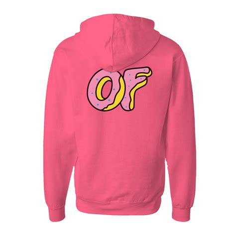 Odd Future Classic Logo Hoodie ‚Äì Pink OFWGKTA Hoodie - Odd Future OFWGKTA