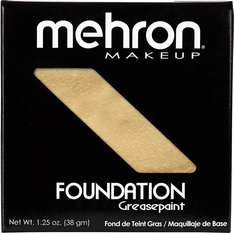 Buy Mehron Makeup Foundation Greasepaint (1.25 oz) (GOLD) Online at ...
