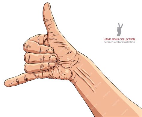 Call Hand Sign Vector 的图像结果