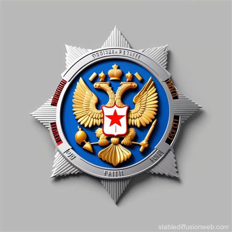 Russian Police Station Logo | Stable Diffusion Online