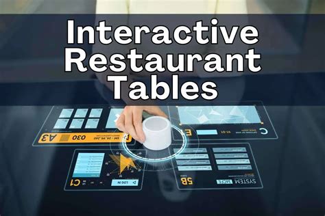 Image result for Interactive Cooking Table