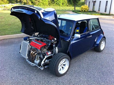 Mini with a B series Honda motor and AWD | Mini cars, Mini cooper ...