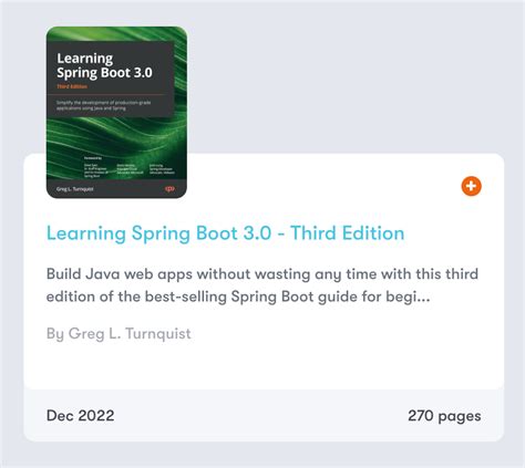 Image result for Spring Boot 3 Book
