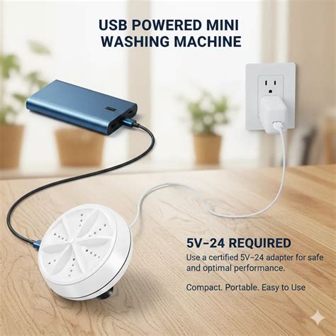 TurboSpin™ – Mini Ultrasonic Washer | Silent 360° Micro Agitation | Tr ...