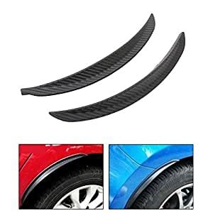 VT Vetra Mud Guard Carbon Fiber Style Fender Flare Wheel Lip Body Flap ...