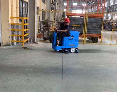 东台洗地机助力工业工厂车间地面清洁-无锡优尼斯清洁设备制造有限公司