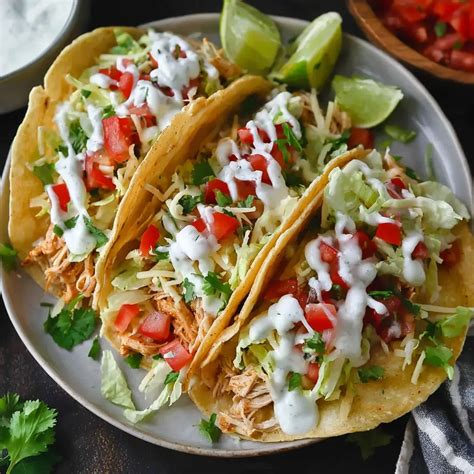 Easy Slow Cooker Ranch Chicken Tacos – 5-Ingredient Win!