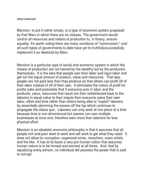 Image result for Marxism Explained