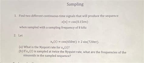 Find Two Different Continuous-Time Signals 的图像结果