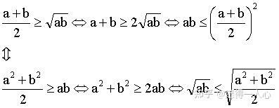 4个基本不等式的公式高中_基本不等式系列公式的推导-CSDN博客