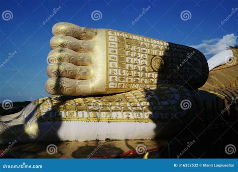 Soles Of Buddha`s Feet Of The Largest Reclining Buddha Image In ...