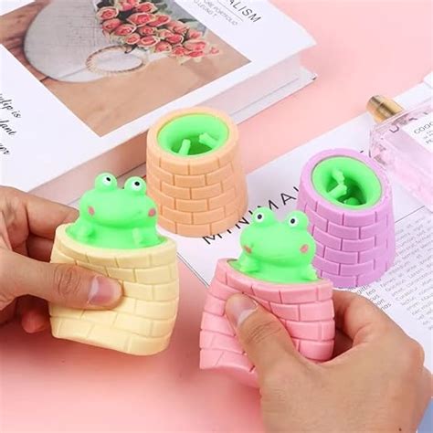 Chocozone Pack of 4 Squishy Toys Squeeze Animal Toys Stress Ball Toys ...