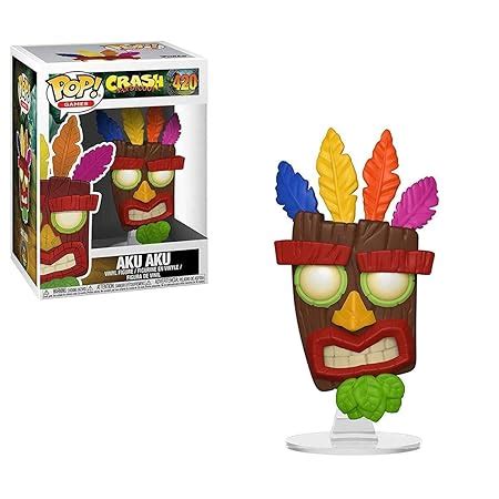 FUNKO POP! GAMES: Crash Bandicoot - Aku Aku : Amazon.in: Toys & Games