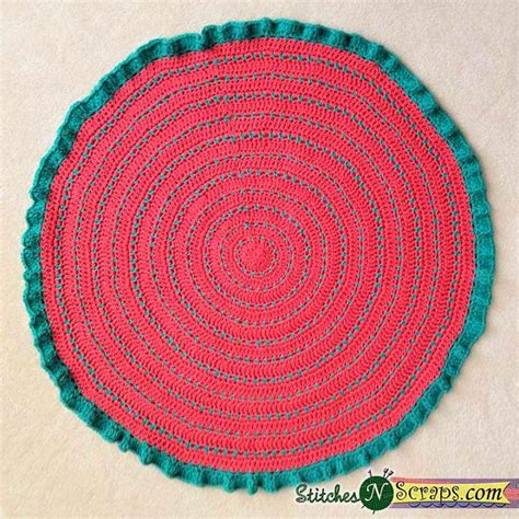 Image result for Crochet Round Blanket Tutorial