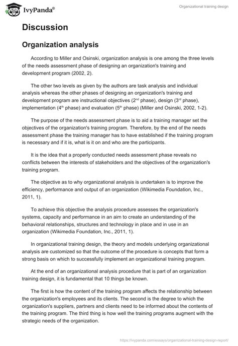 Image result for Training Organization Design Example