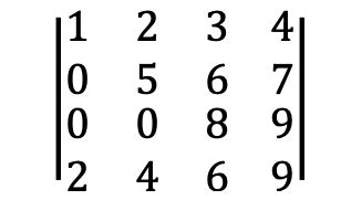 Image result for Getting Determinant Using Secounf Collum