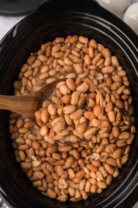 How to Cook Dry Beans in a Crock Pot | Recipe | Slow cooker beans ...