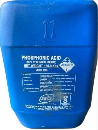 Phosphoric Acid - Phosphoric Acid 85 Trader - Wholesaler / Distributor ...
