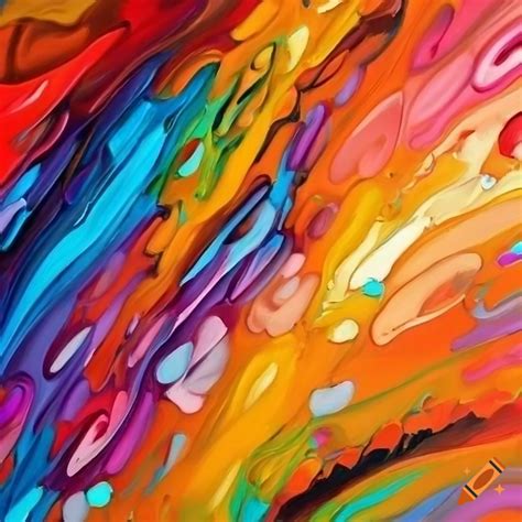 Simple Colorful Abstract Paintings